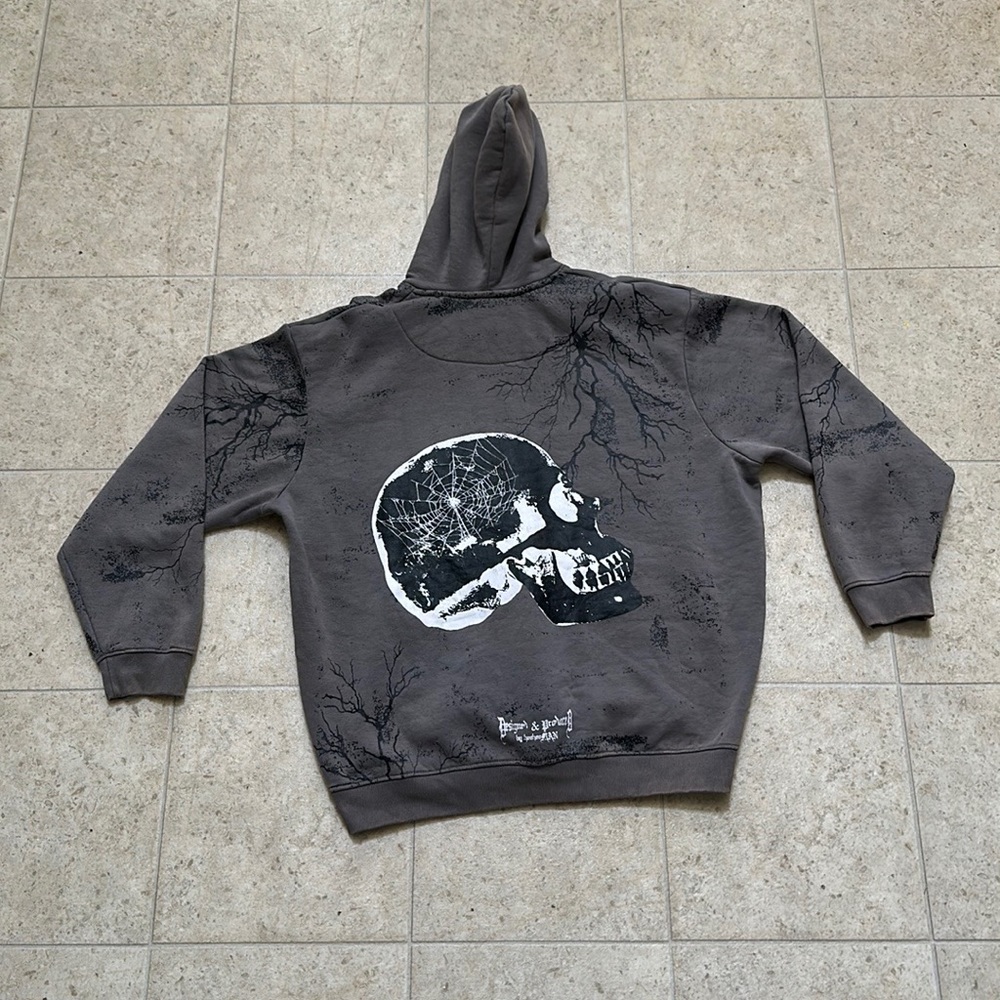 Grey BooHooMan Hoodie